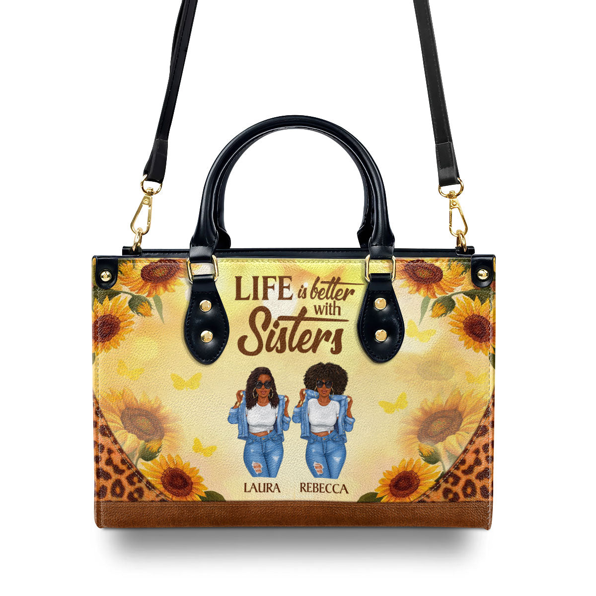 Personalised sling bag for life tote bag