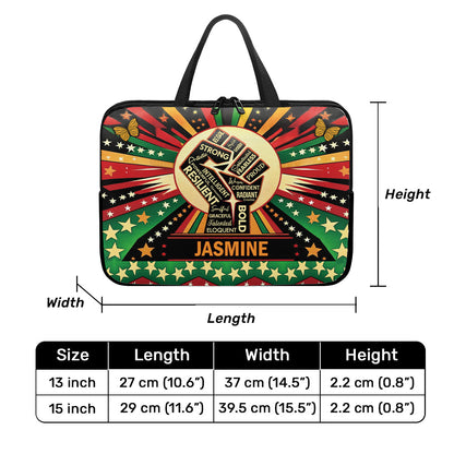 Juneteenth Spirit - Personalized Laptop Sleeve SBLST63