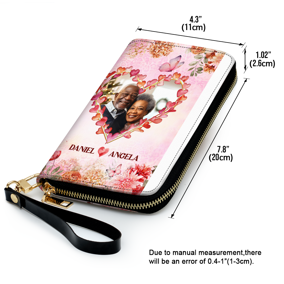 You Are The Best Thing That Ever Happened To Me - Personalized Leather Clutch Purse SBCPLM2618T