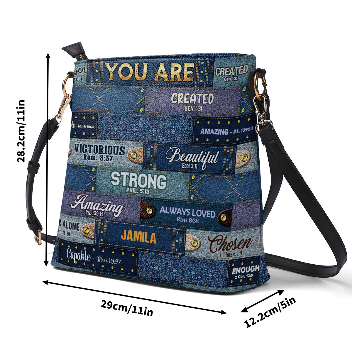 You Are - Personalized Bucket Bag SBBD18LM1367M