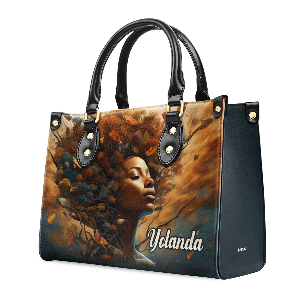 Nature's Essence - Personalized Leather Handbag SB126