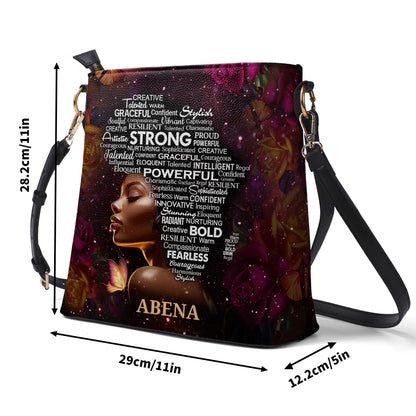 Afro Map - Personalized Bucket Bag SBBD18LM1277L