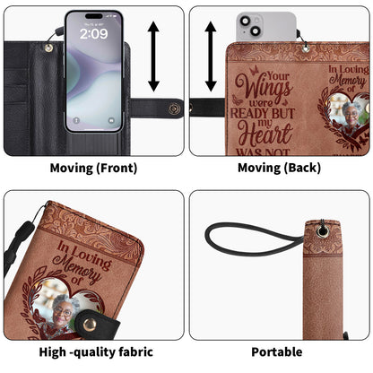 Your Wings Were Ready - Personalized Wallet Case SBWACLM2005M