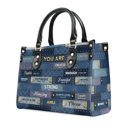 You Are - Personalized Leather Handbag SBLHBLM1358D