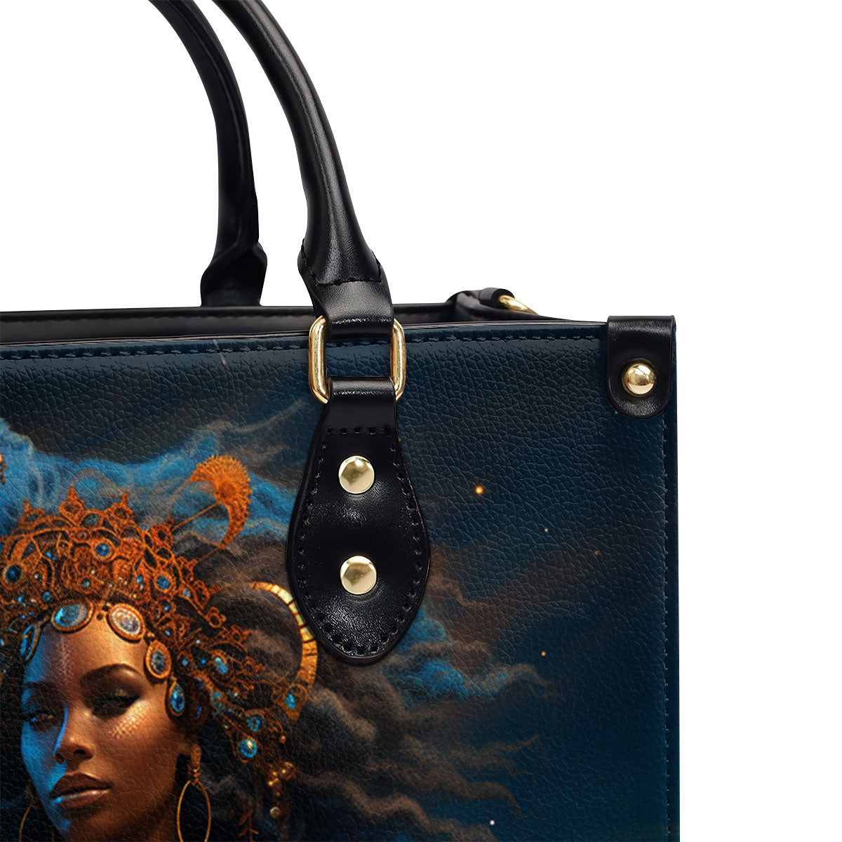 Afrofuturism11 - Personalized Leather Handbag SB125