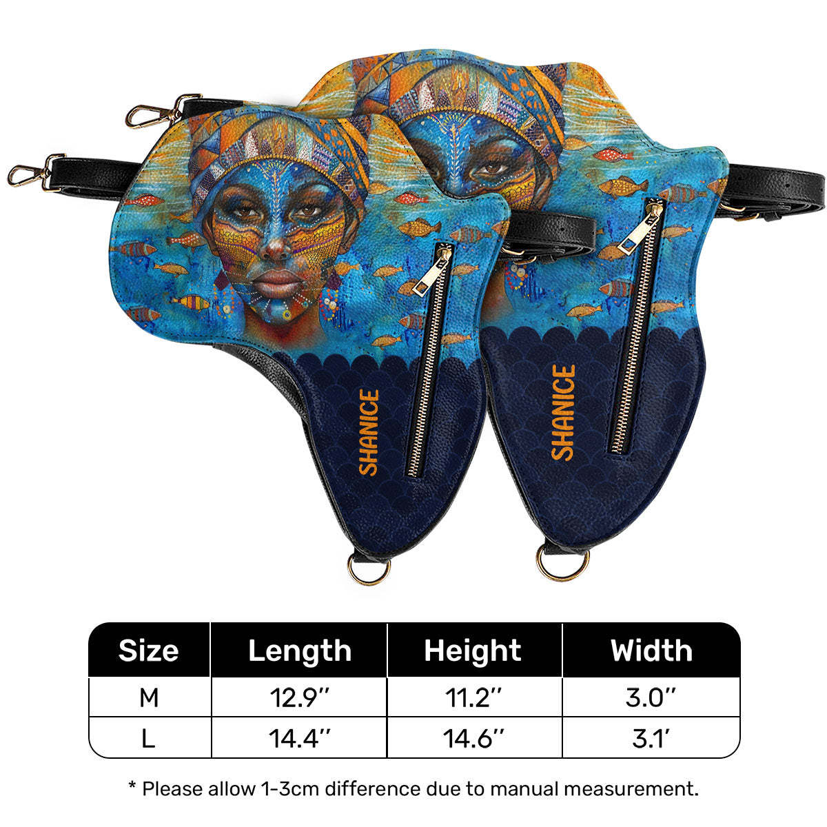 Afrocentrism 06 - Personalized Africa Bag SBT06