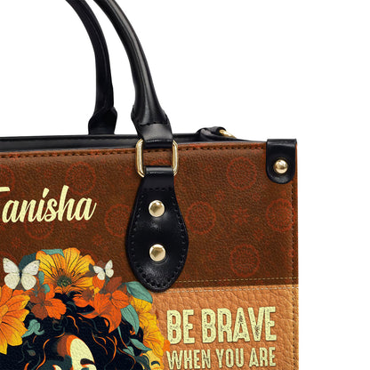 Be Badass Everyday - Personalized Leather Hand Bag STB90