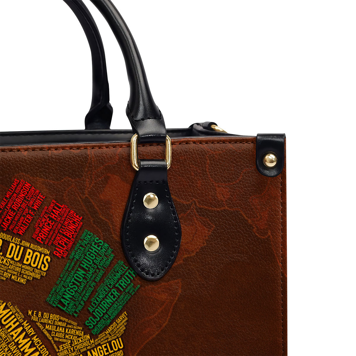 Black History Month - Personalized Leather Handbag STB190B