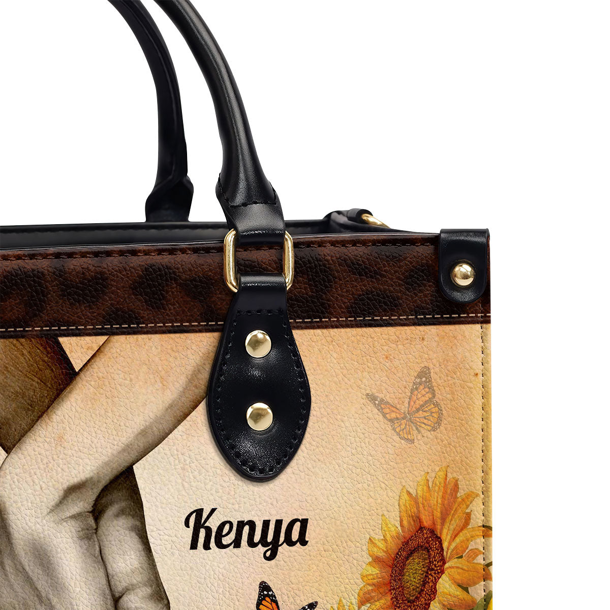 You And Me We Got This - Personalized Leather Handbag STB187