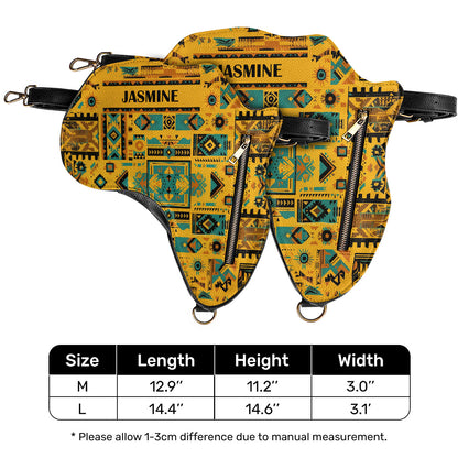 Africa Map 01 - Personalized Africa Bag SBT14