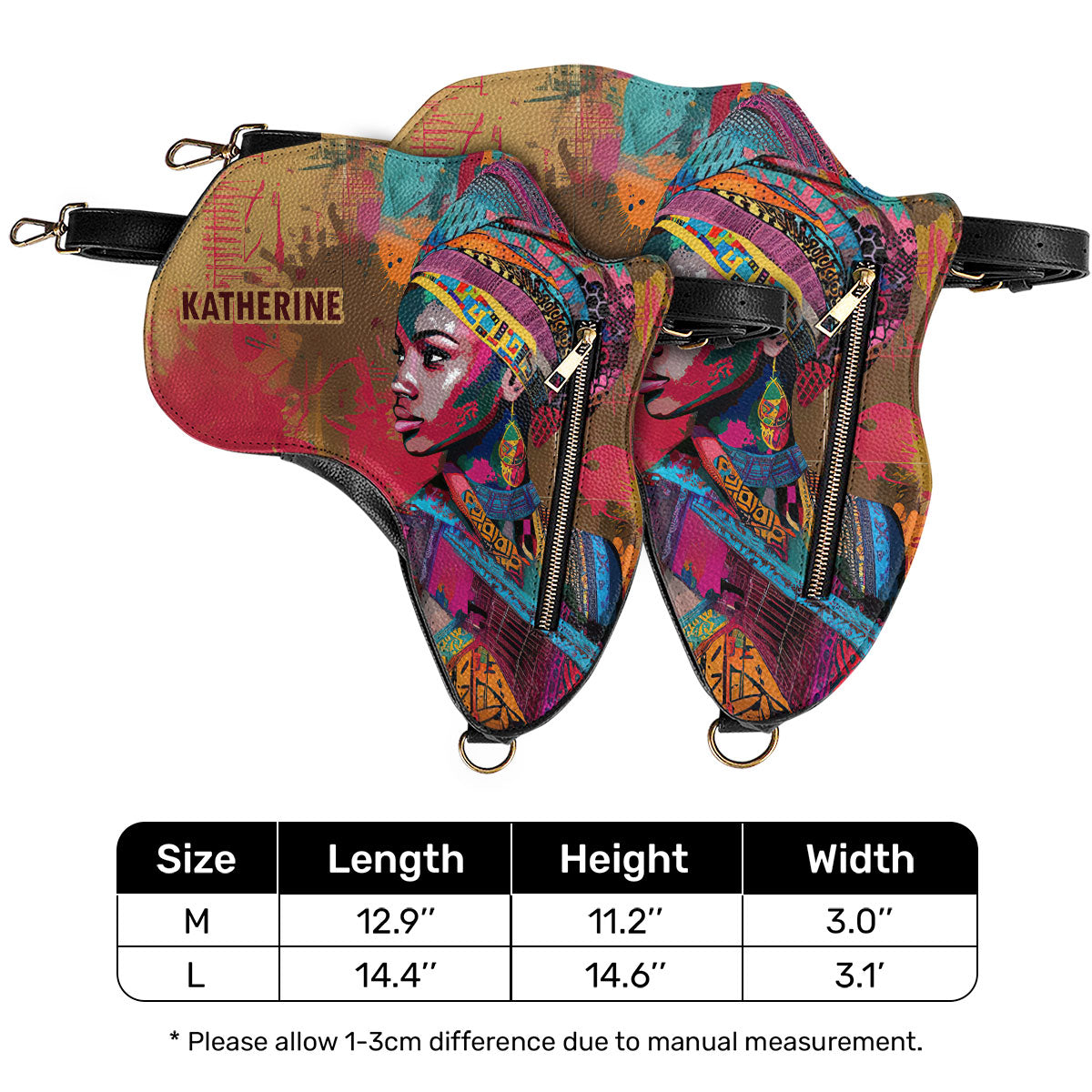 Afrocentrism 12 - Personalized Africa Bag SBT12