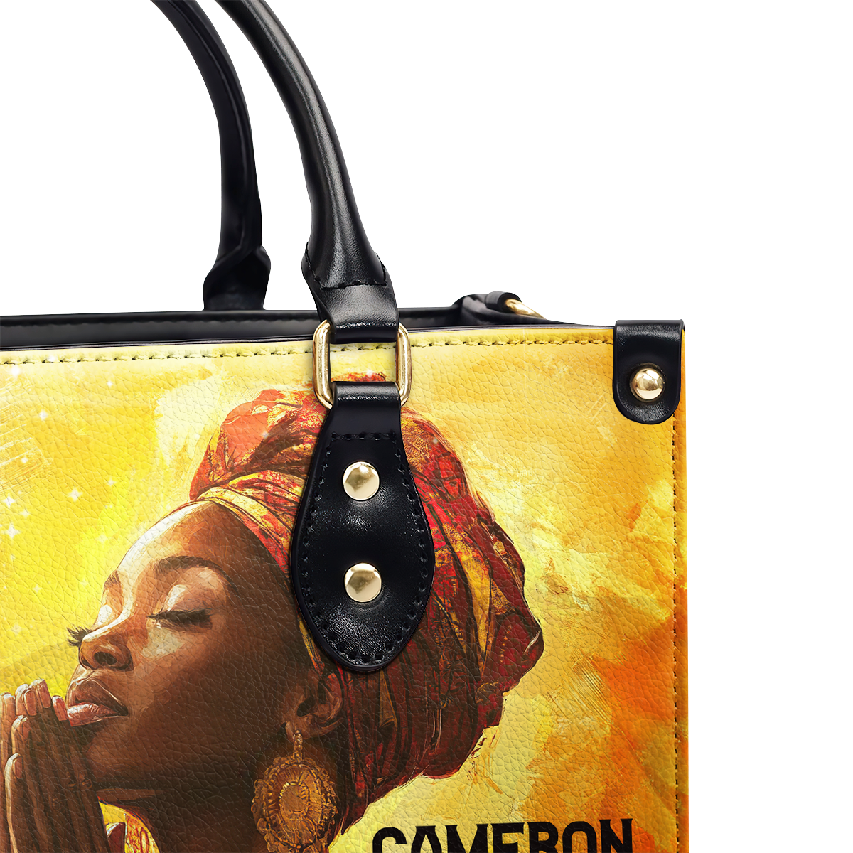 The Struggle Is Real But So Is Jesus - Personalized Leather Handbag SBLHBLM2453T