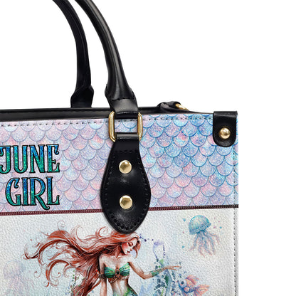 Mermaid - Personalized Leather Handbag MB94