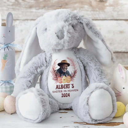 Easter In Heaven - Personalized Stuffed Bunny