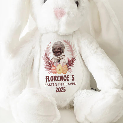 Easter In Heaven - Personalized Stuffed Bunny