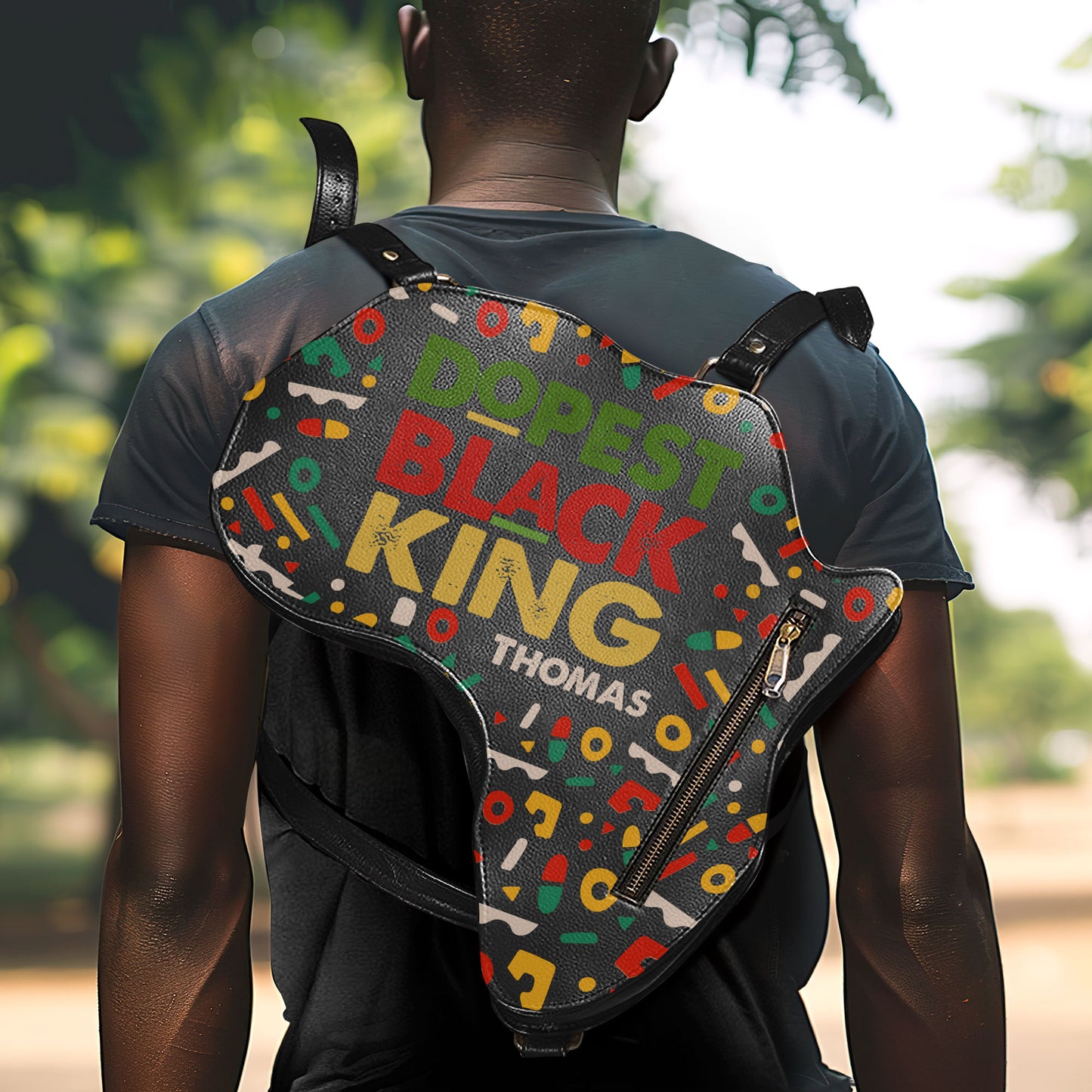 Dopest Black - Personalized Africa Bag AB03