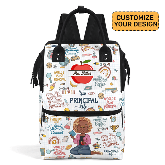 Principal - Personalized Duckbilled Backpack SBDBPLM1559D