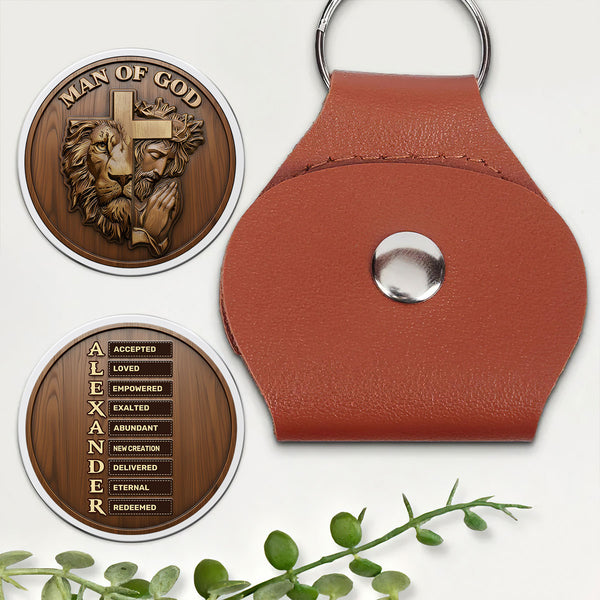 Man Of God - Personalized Pocket Hug