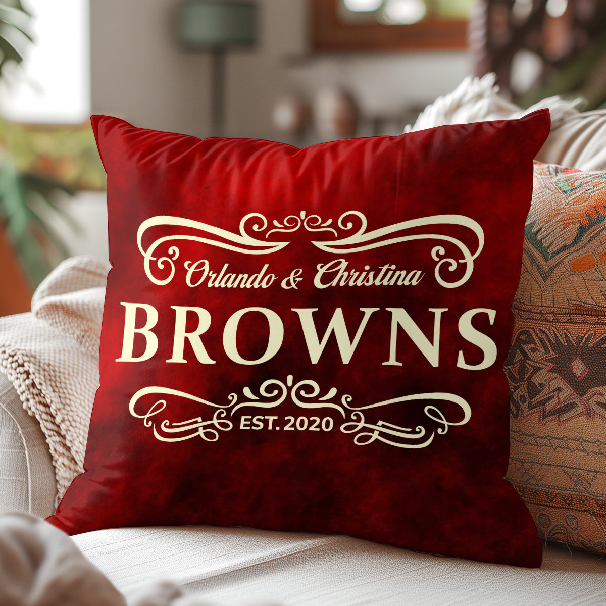 Custom Name - Personalized Pillow