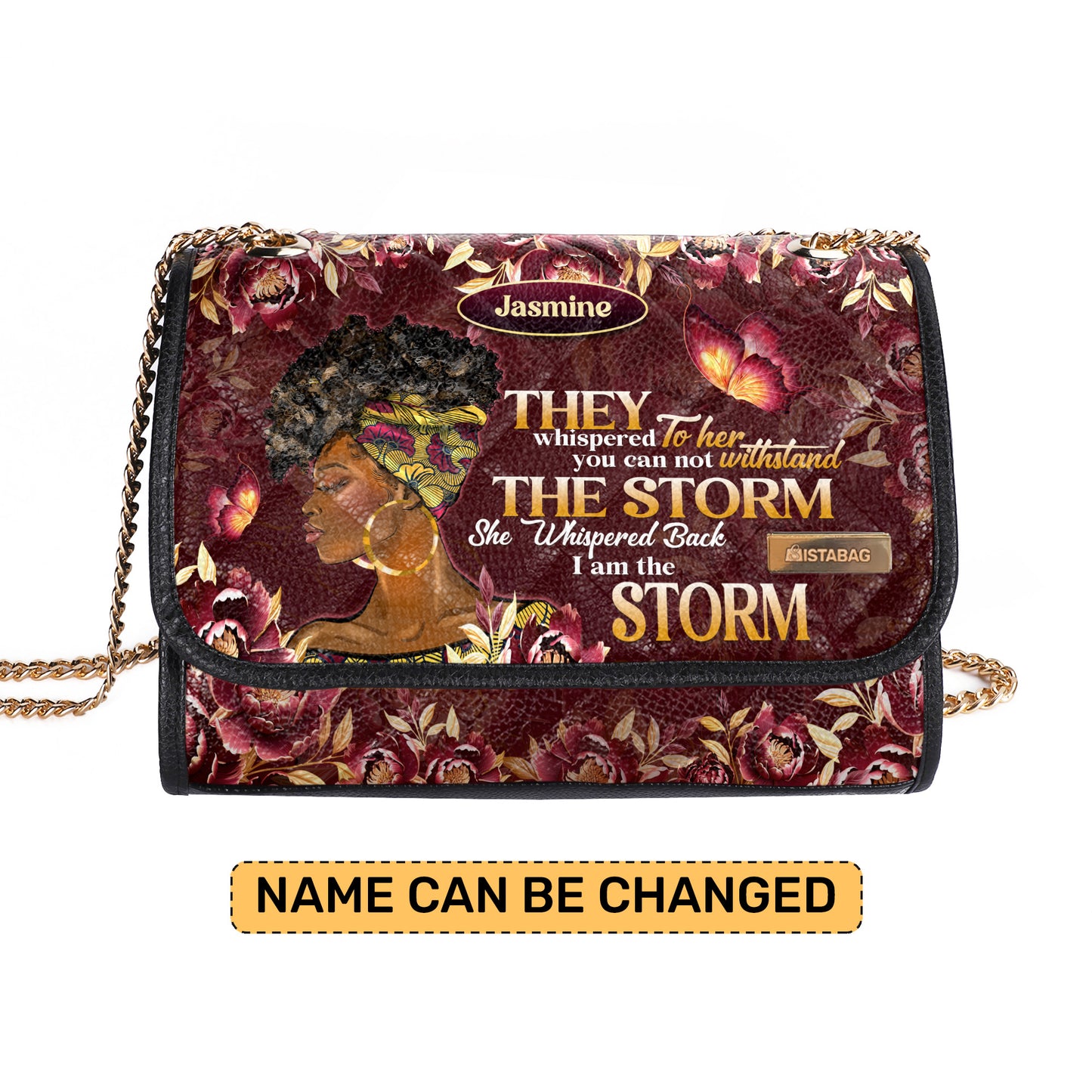 I Am The Storm - Personalized Convertible Shoulder Bag SBCOBLTN1581L