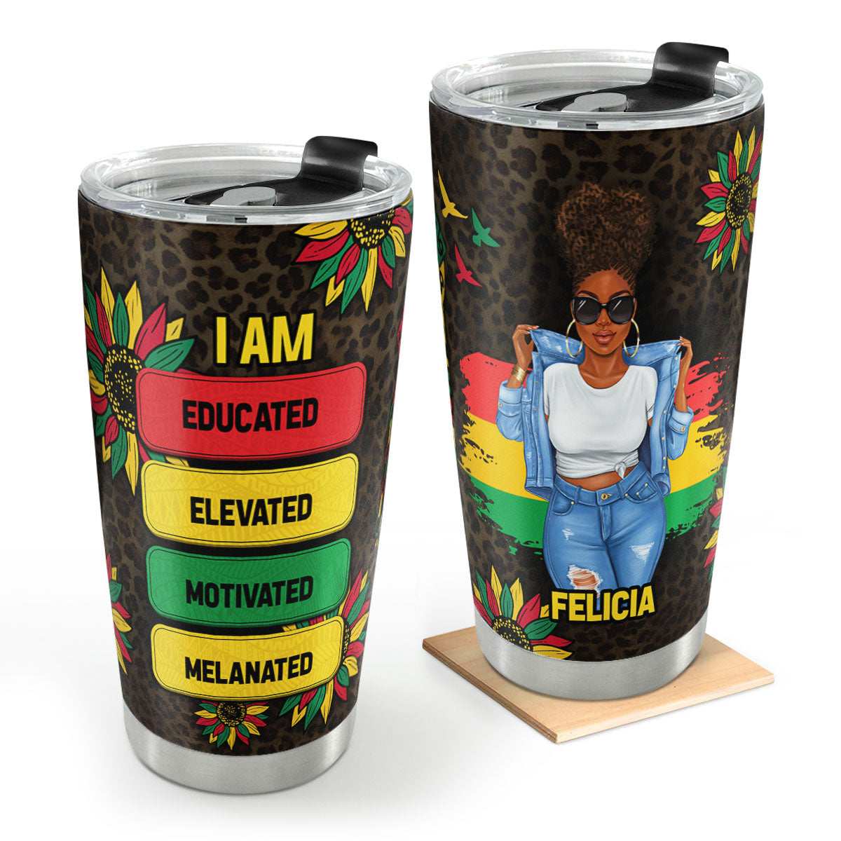 I Am - Personalized Stainless Steel Tumbler