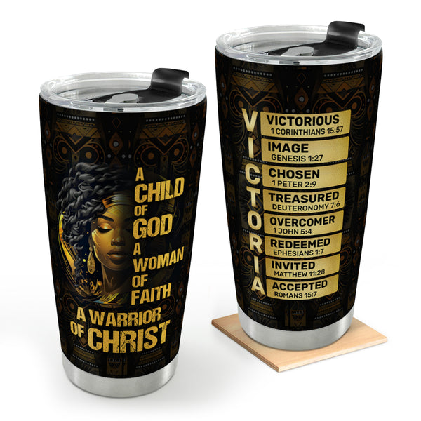 A Child Of God  - Personalized Stainless Steel Tumbler