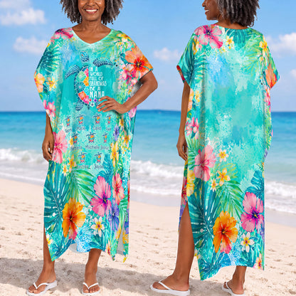 In A World Full Of Grandmas Be A Nana - Personalized Kaftan Dress