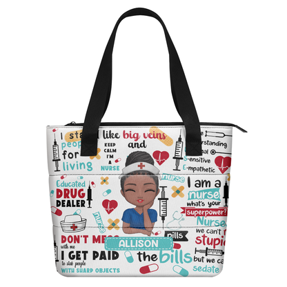 Nurse - Personalized Comfortable Tote Bag