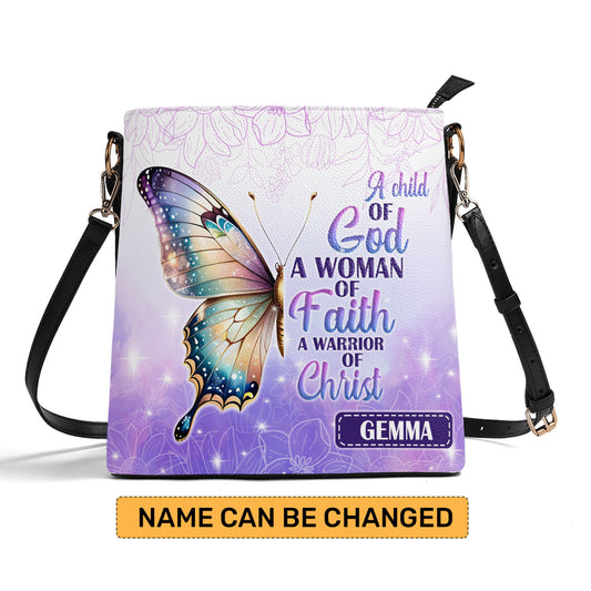 A Child Of God - Personalized Bucket Bag SBBD18LN1454M