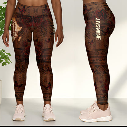 Black Girl Magic - Personalized Leggings