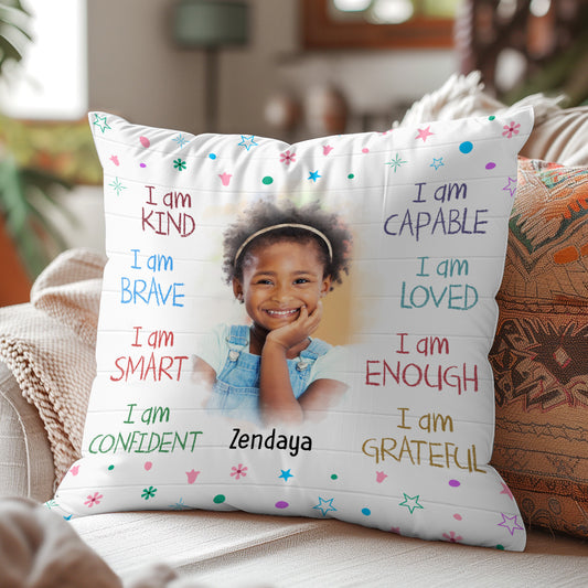 I Am Capable - Personalized Pillow