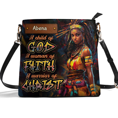 A Warrior Of Christ - Personalized Bucket Bag SBBD18LM2016TA