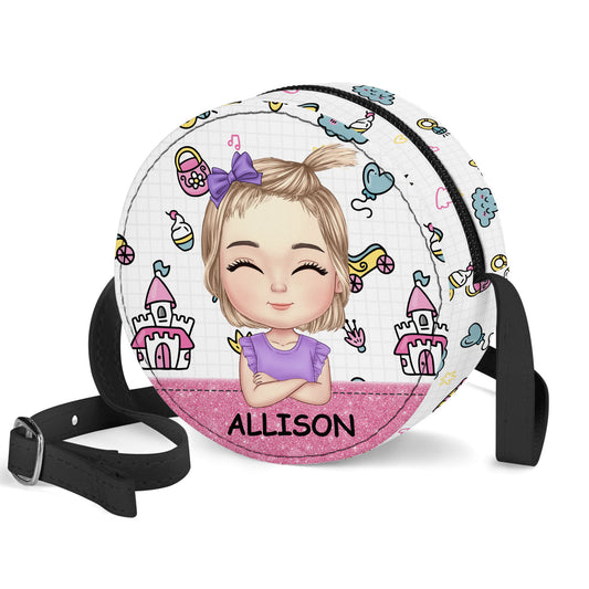 Unicorn Dream - Personalized Kid Round Purse SBCRBLN1710TA