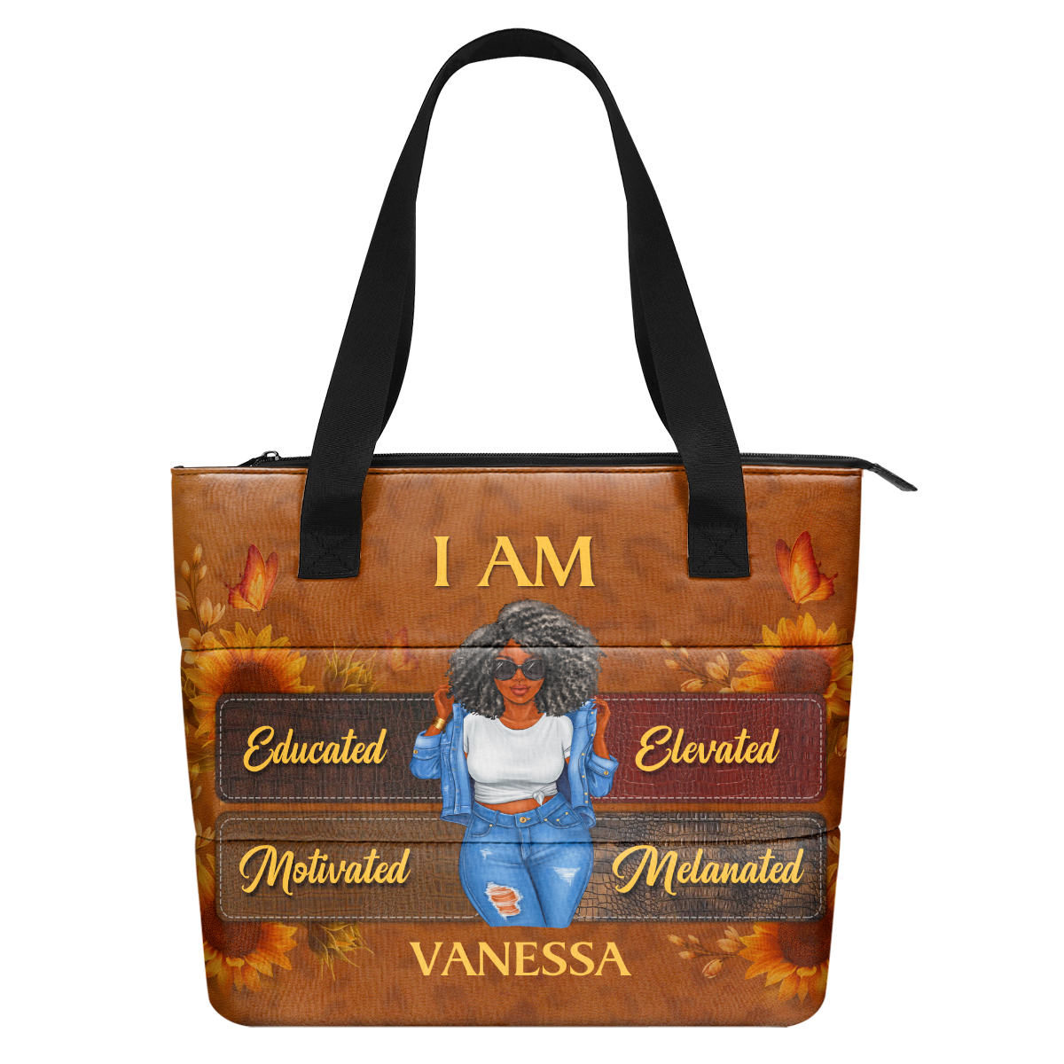 I Am - Personalized Comfortable Tote Bag