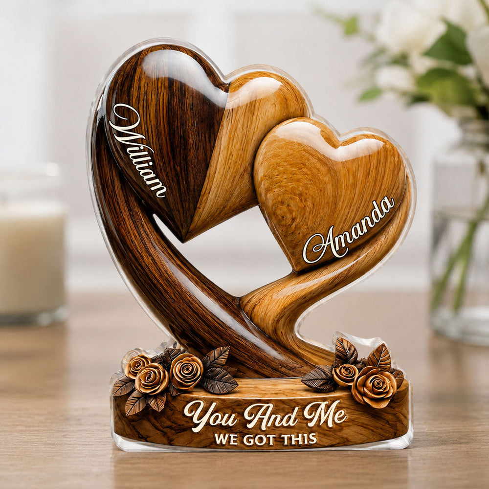 She Is Confident personalized acrylic plaque with the name Amari