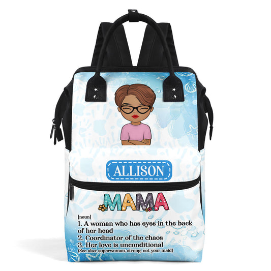 Mom Definition - Personalized Duckbilled Backpack SBDBPLN2416L