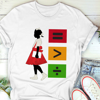 Equality Is Greater Than Division - Personalized 2D Unisex T-shirt