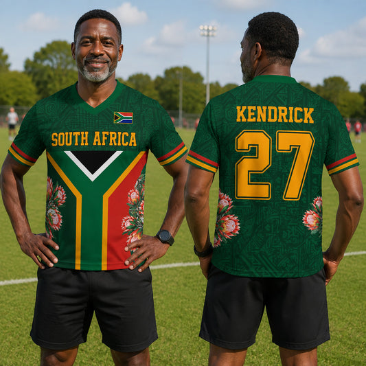 African Fierce Spirit Do It For The Team For Men - Personalized Unisex Jersey