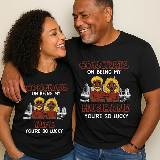 Being My Hubby - Personalized 2D Unisex T-shirt