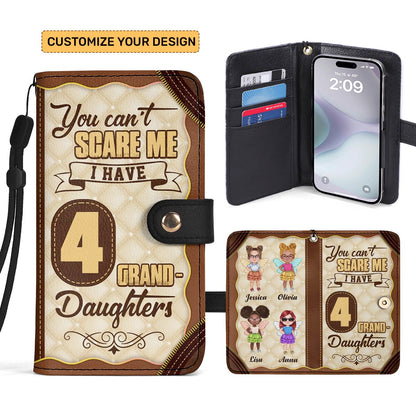 You Can't Scare Me - Personalized Wallet Case SBWACLTN1164L