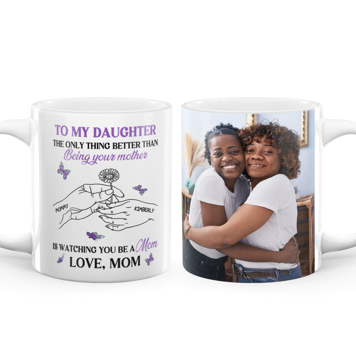 The Only Thing Better Than Being Your Mother - Personalized White Ceramic Mug