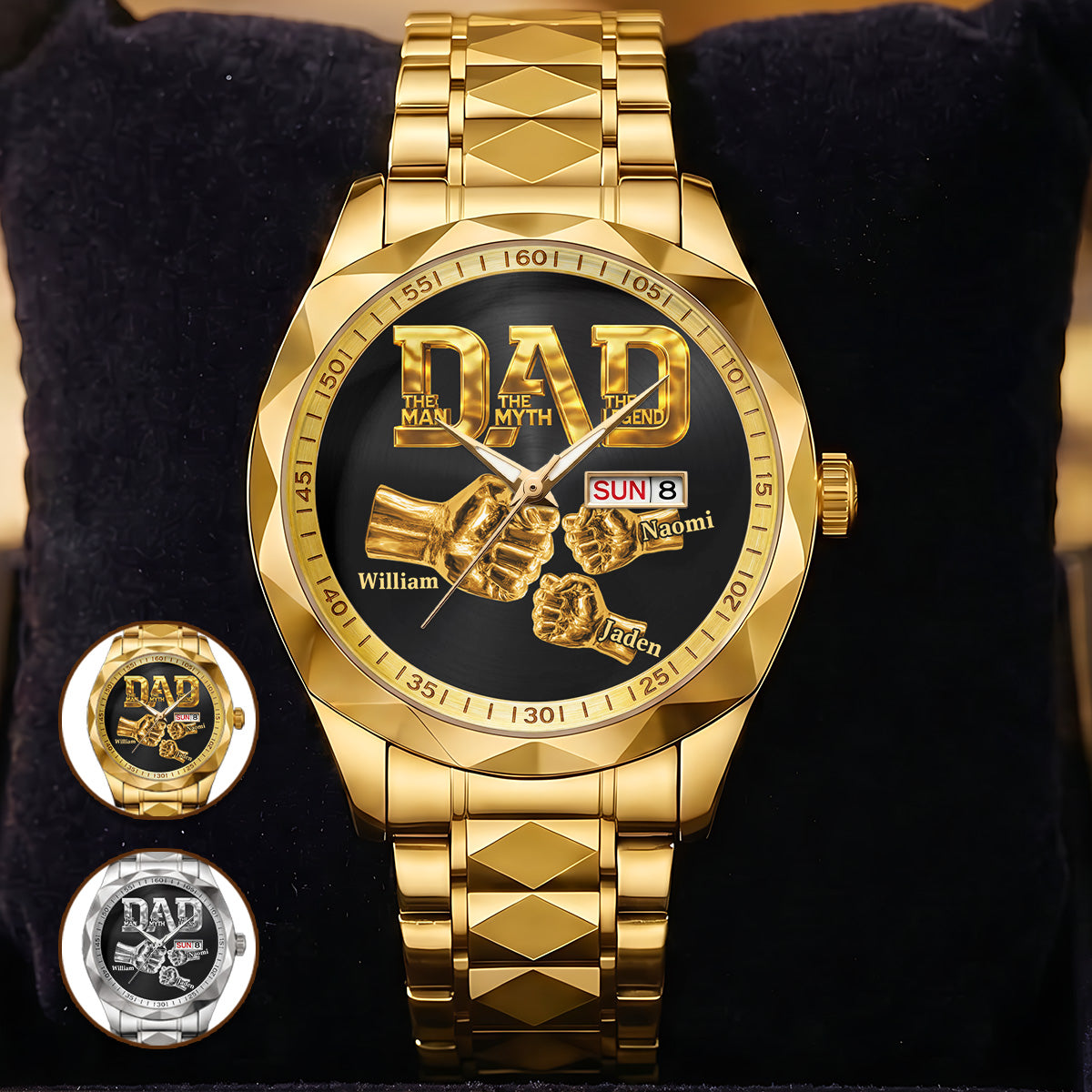 Gift For Dad - Dad The Man The Myth The Legend - Personalized Men's ...