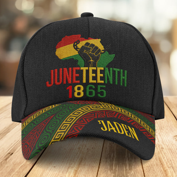Juneteenth 1865 - Personalized Classic Cap