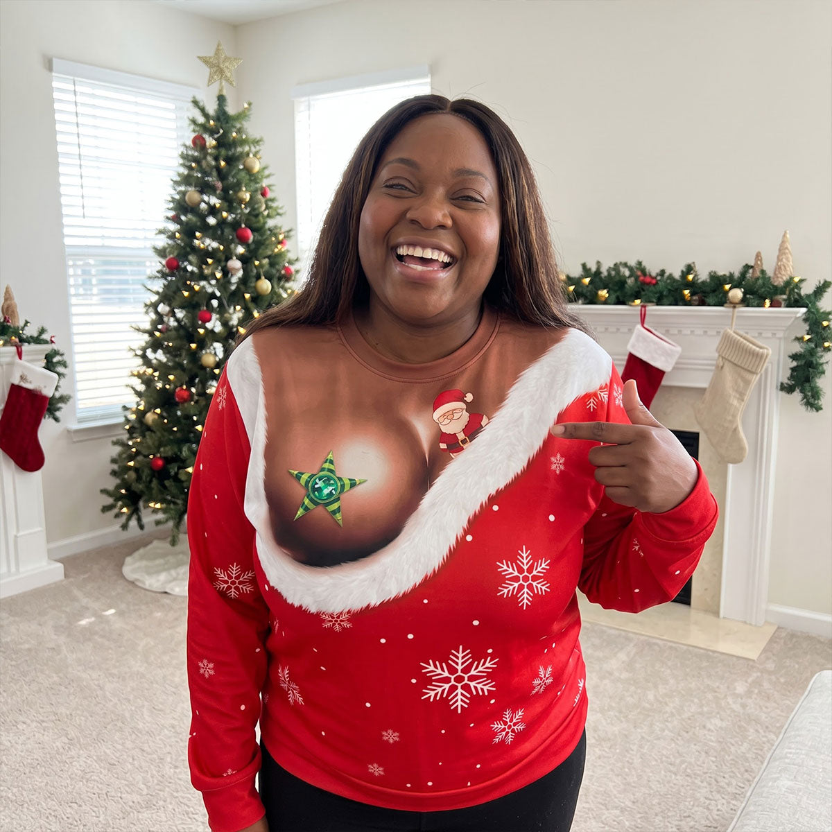 Tis The Season To Misbehave - Personalized 3D Sweatshirt