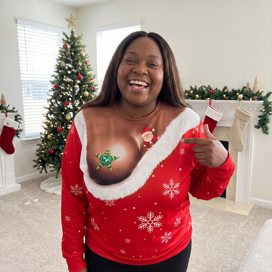 Tis The Season To Misbehave - Personalized 3D Sweatshirt