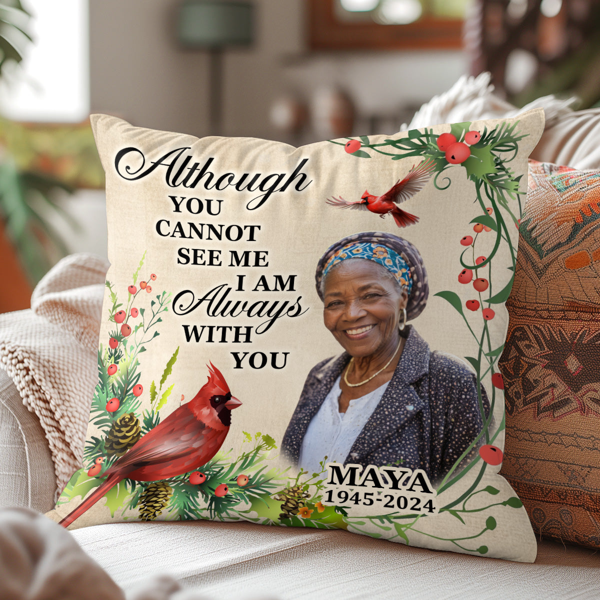 I Am Always With You - Personalized Pillow