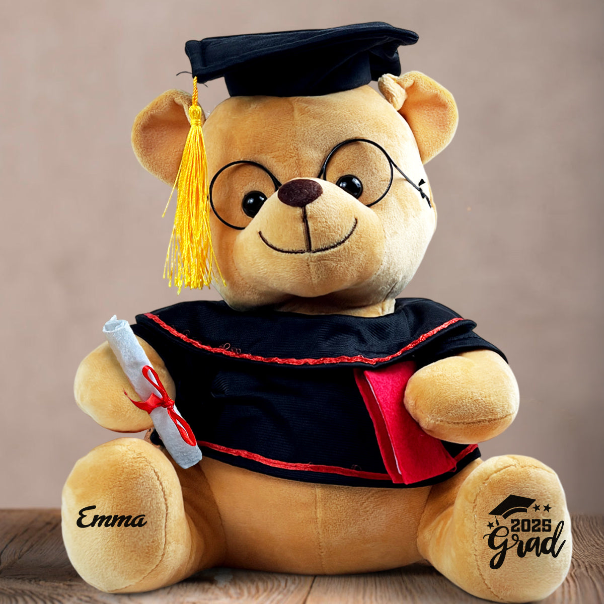 2025 Grad - Personalized Graduation Bear