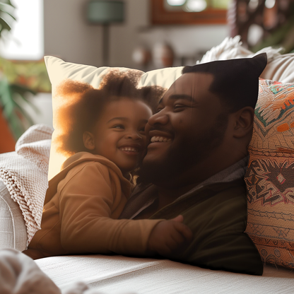 Custom Photo - Personalized Crystal Velvet Pillow