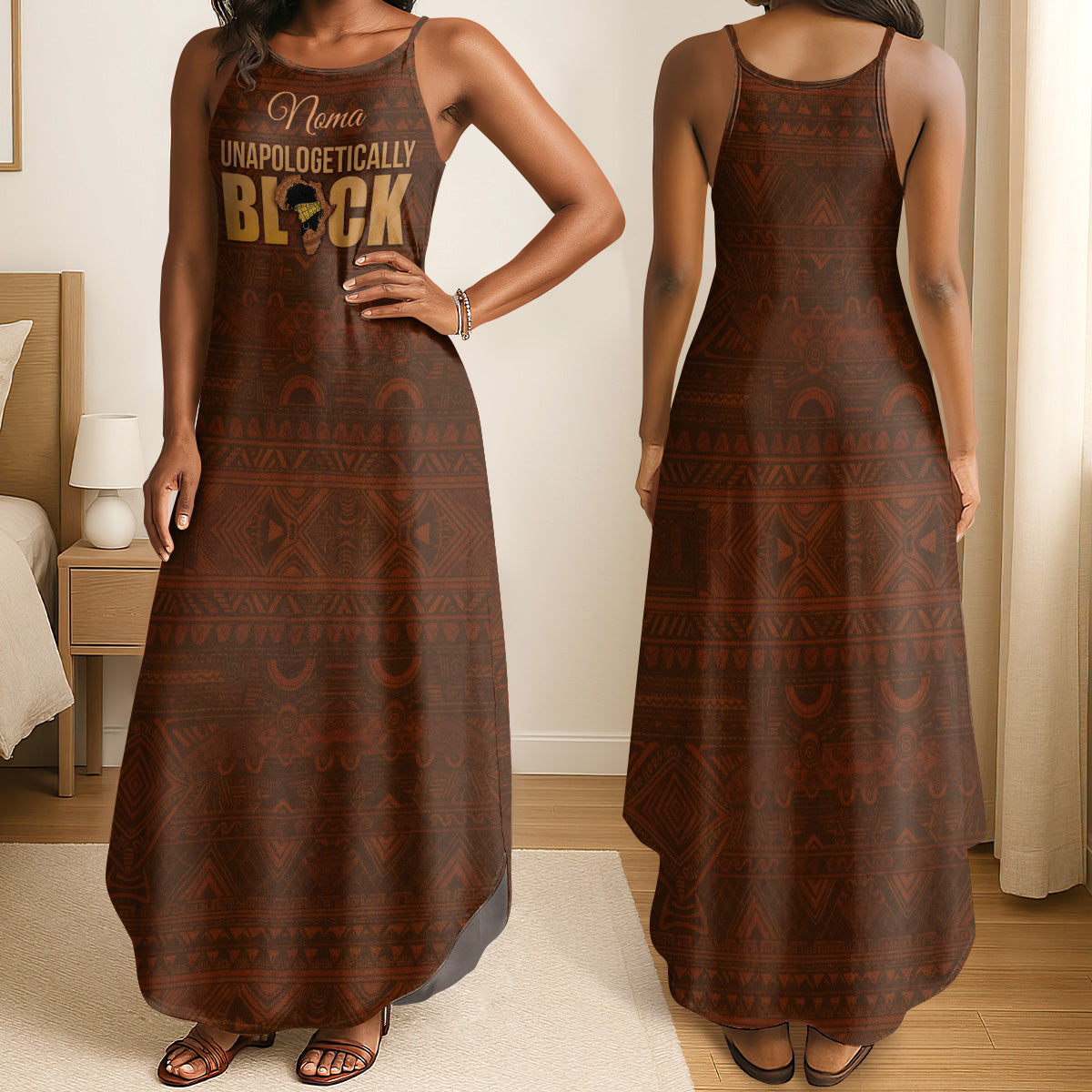 Unapologetically Black - Personalized Maxi Dress