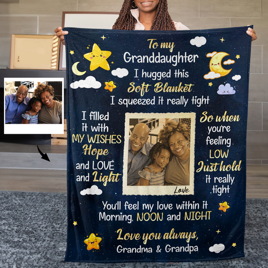 Love You Always - Personalized Fleece Blanket
